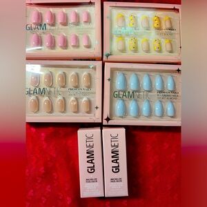 Glamnetic Nails with glue